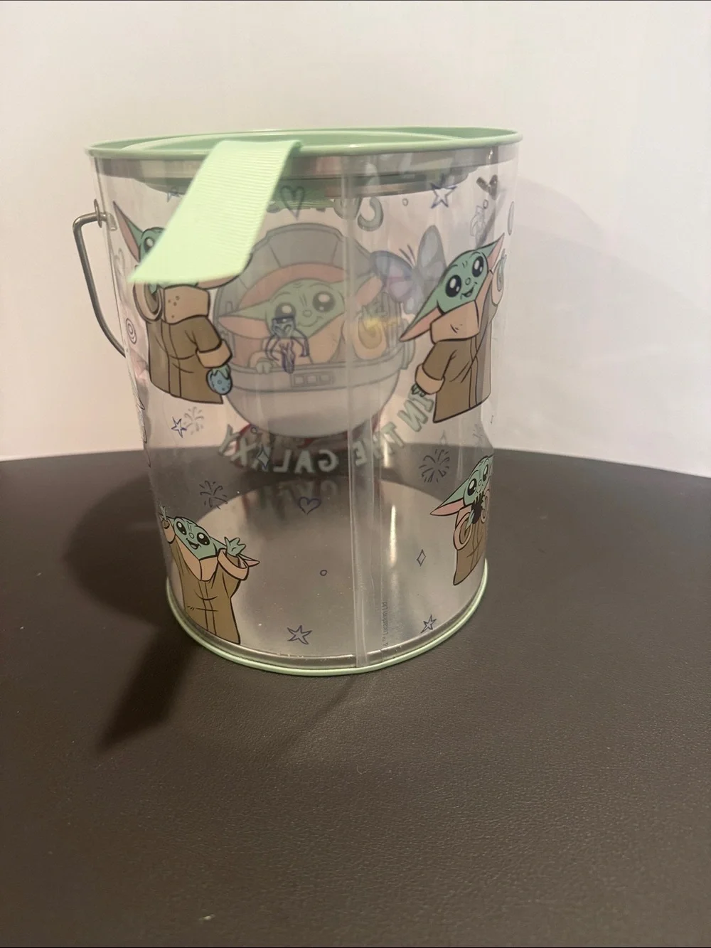Cutest Bounty in the Galaxy Party Treat Bucket - Mint Green